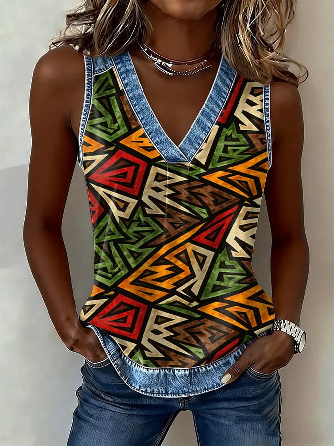 Women's Denim Vest
