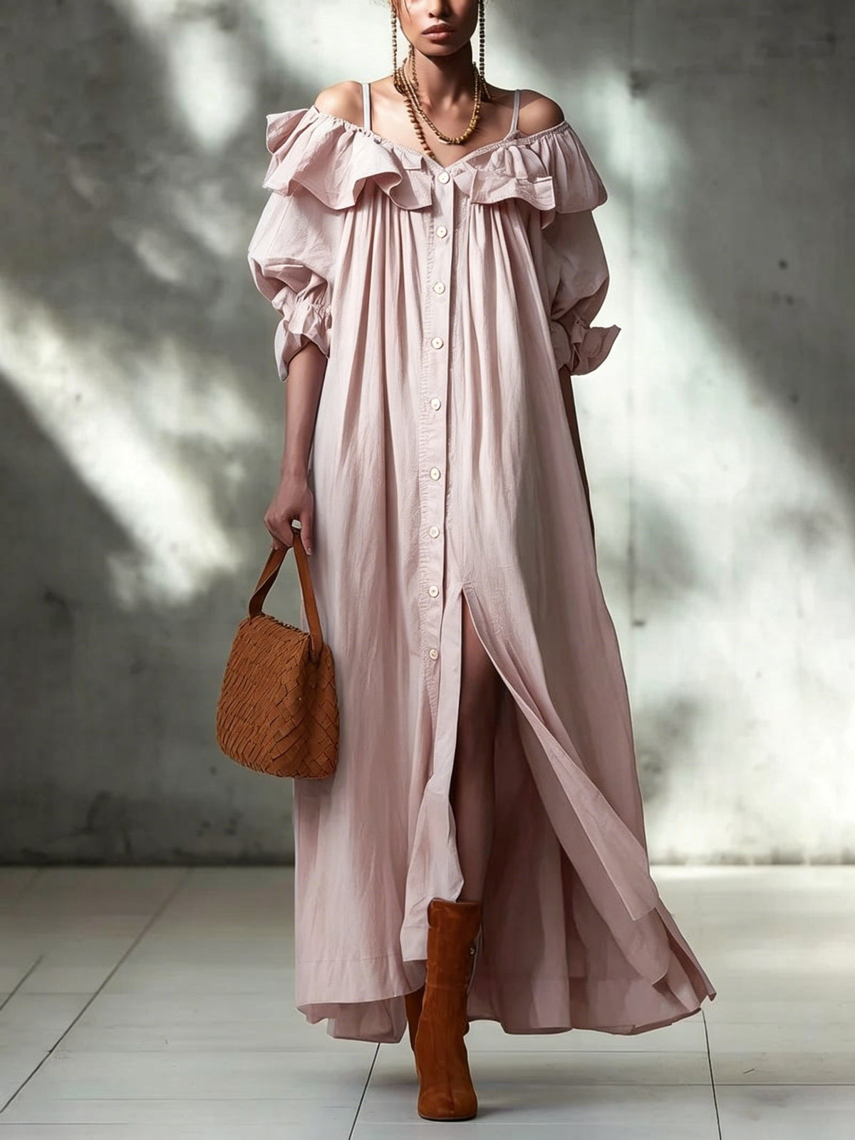 Effortlessly Relaxed Denim Dress