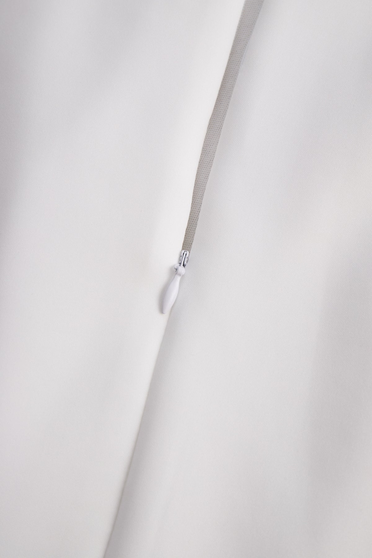 Elegant White Tailored Wrap Dress